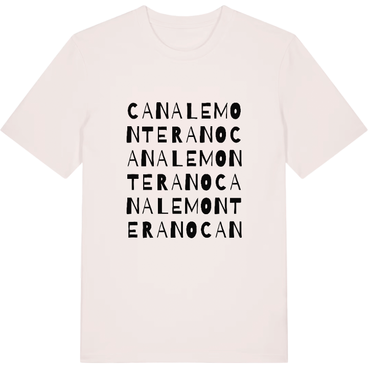 Canale Monterano ordlek t-shirt – t-shirt från PinShirt