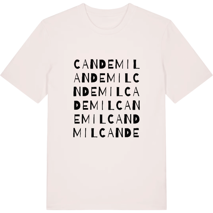 Candemil ordlek t-shirt – t-shirt från PinShirt