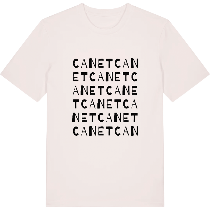Canet ordlek t-shirt – t-shirt från PinShirt
