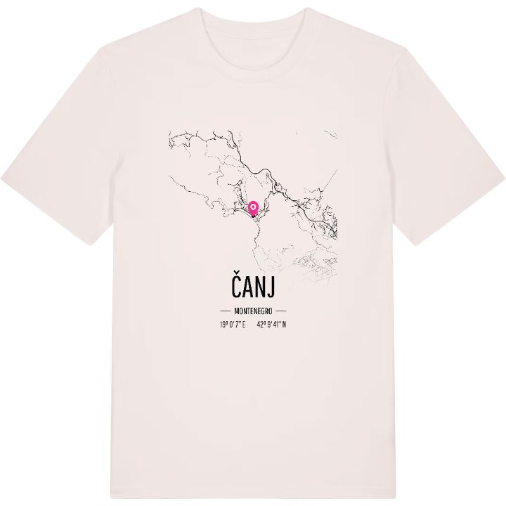 Čanj karta t-shirt – t-shirt från PinShirt