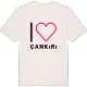 Jag älskar Çankırı t-shirt stort tryck