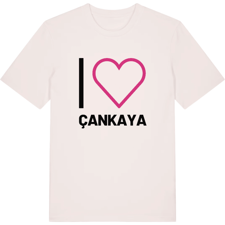 Jag älskar Çankaya t-shirt stort tryck – t-shirt från PinShirt
