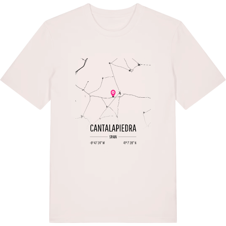 Cantalapiedra karta t-shirt – t-shirt från PinShirt