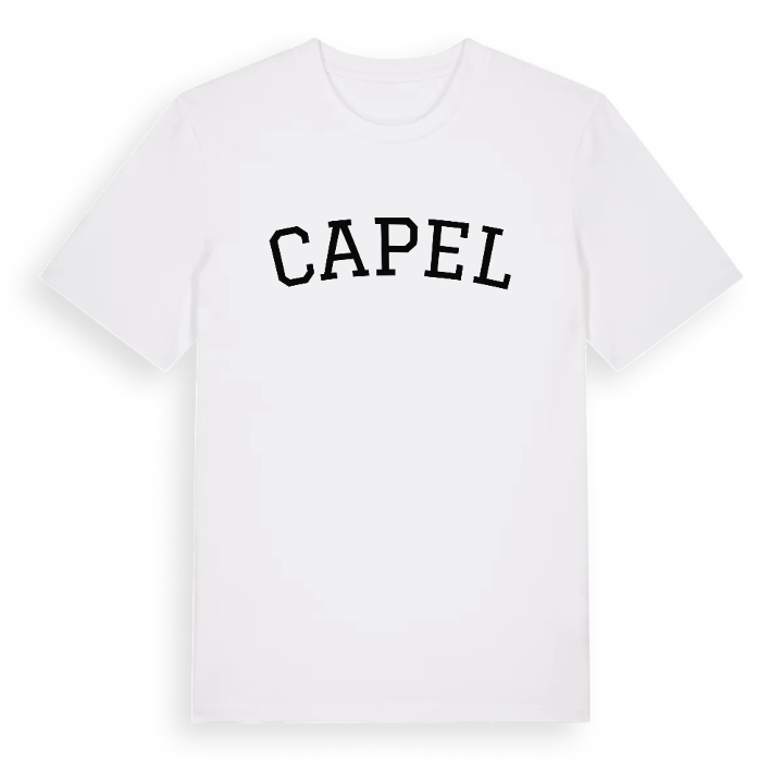 Capel böjd t-shirt – t-shirt från PinShirt