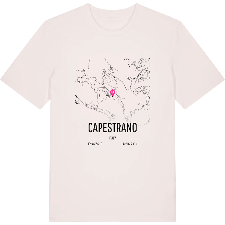 Capestrano karta t-shirt – t-shirt från PinShirt