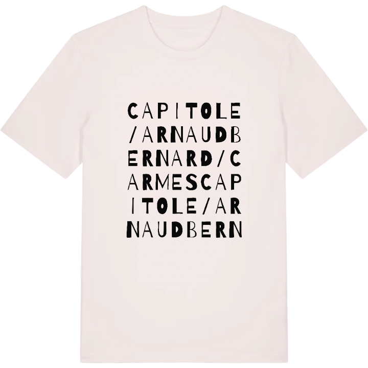 Capitole / Arnaud Bernard / Carmes ordlek t-shirt – t-shirt från PinShirt
