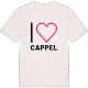 Jag älskar Cappel t-shirt stort tryck