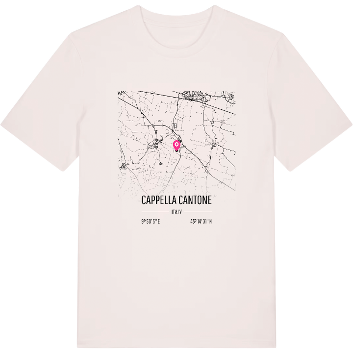Cappella Cantone karta t-shirt – t-shirt från PinShirt