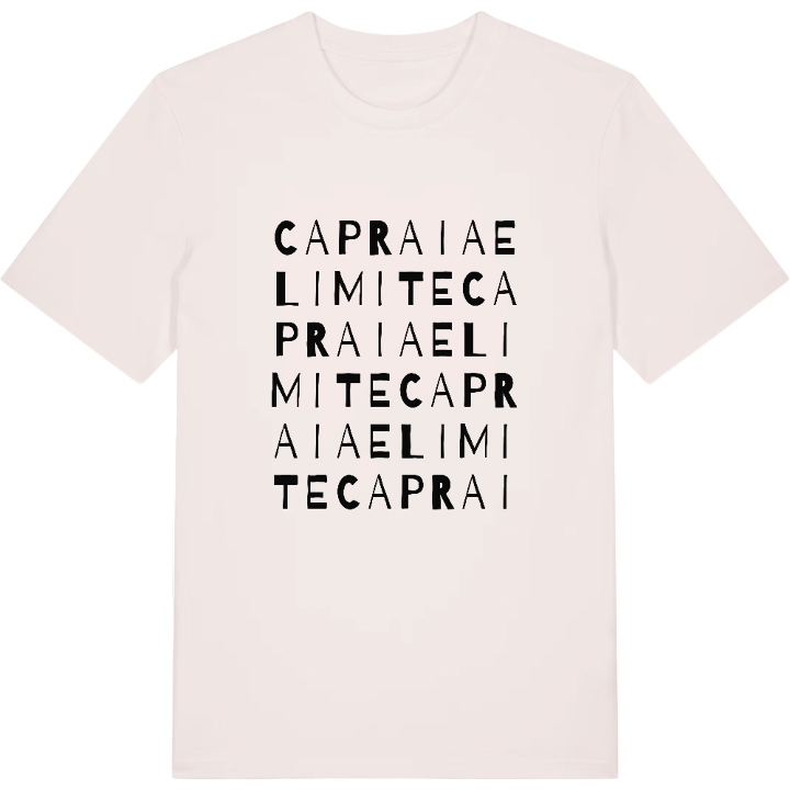 Capraia e Limite ordlek t-shirt – t-shirt från PinShirt