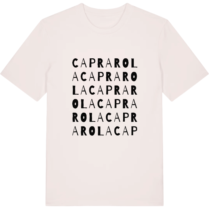 Caprarola ordlek t-shirt – t-shirt från PinShirt