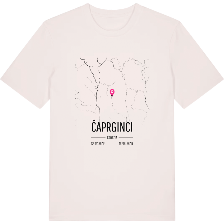 Čaprginci karta t-shirt – t-shirt från PinShirt