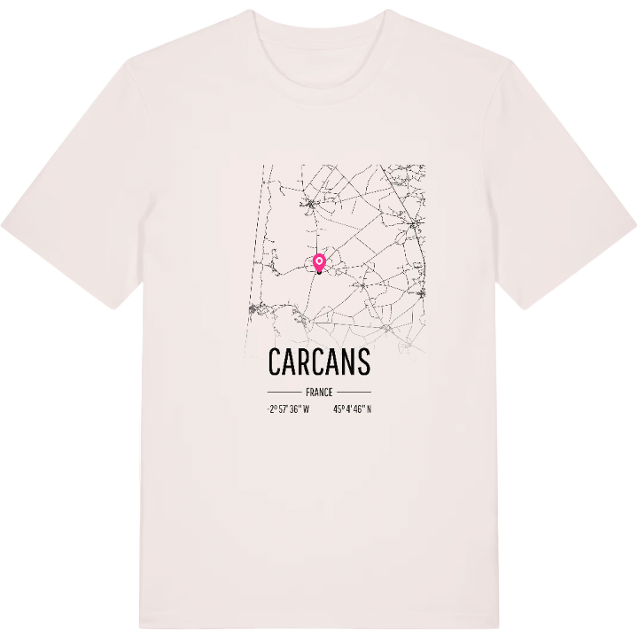 Carcans karta t-shirt – t-shirt från PinShirt