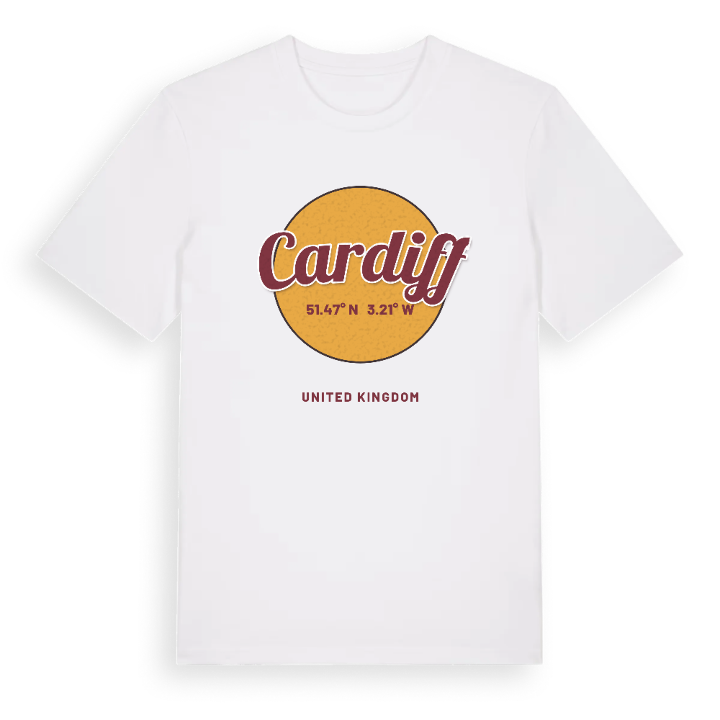 Cardiff cirkel t-shirt – t-shirt från PinShirt