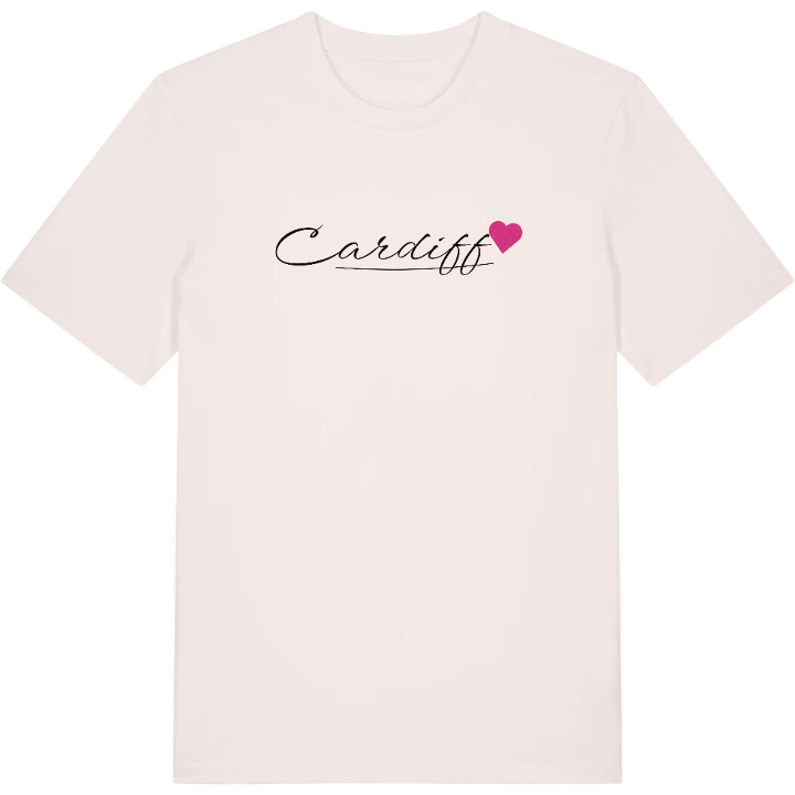 Cardiff hjärta t-shirt – t-shirt från PinShirt