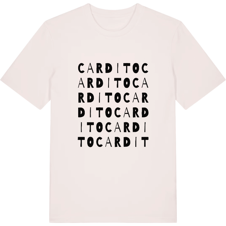 Cardito ordlek t-shirt – t-shirt från PinShirt