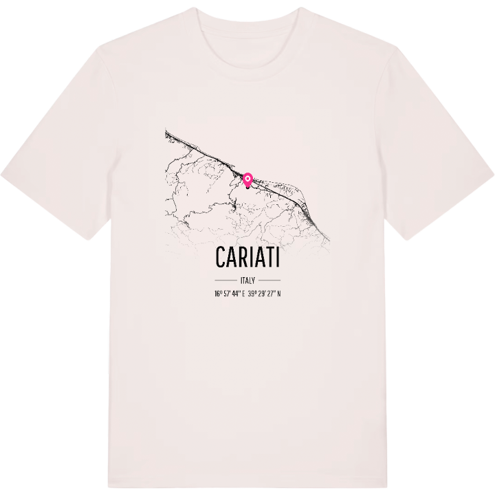 Cariati karta t-shirt – t-shirt från PinShirt