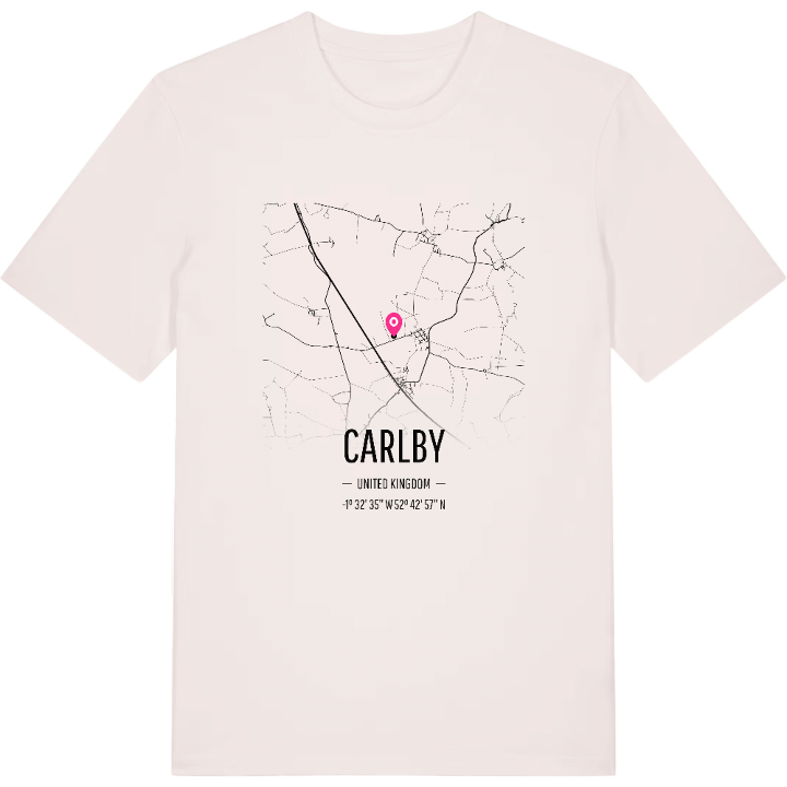 Carlby karta t-shirt – t-shirt från PinShirt