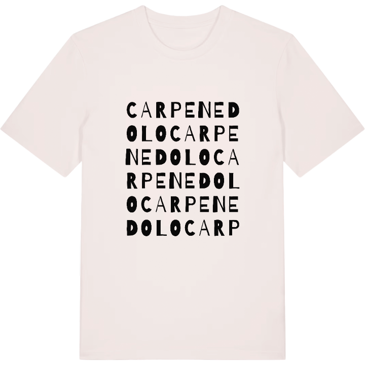 Carpenedolo ordlek t-shirt – t-shirt från PinShirt