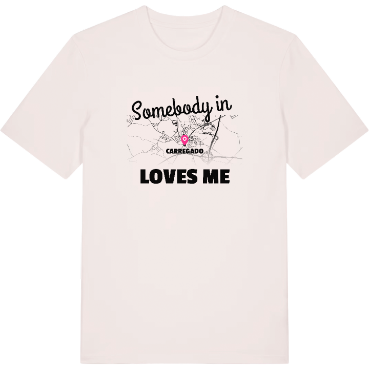 Någon i Carregado älskar mig t-shirt – t-shirt från PinShirt