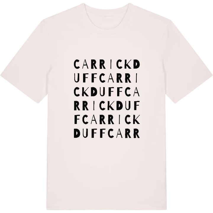 Carrickduff ordlek t-shirt – t-shirt från PinShirt