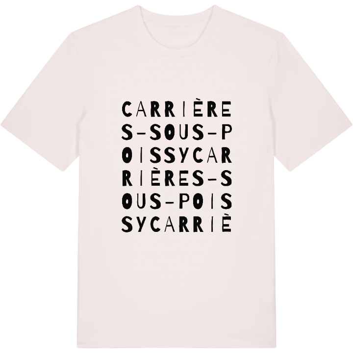 Carrières-sous-Poissy ordlek t-shirt – t-shirt från PinShirt