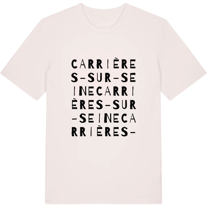 Carrières-sur-Seine ordlek t-shirt – t-shirt från PinShirt