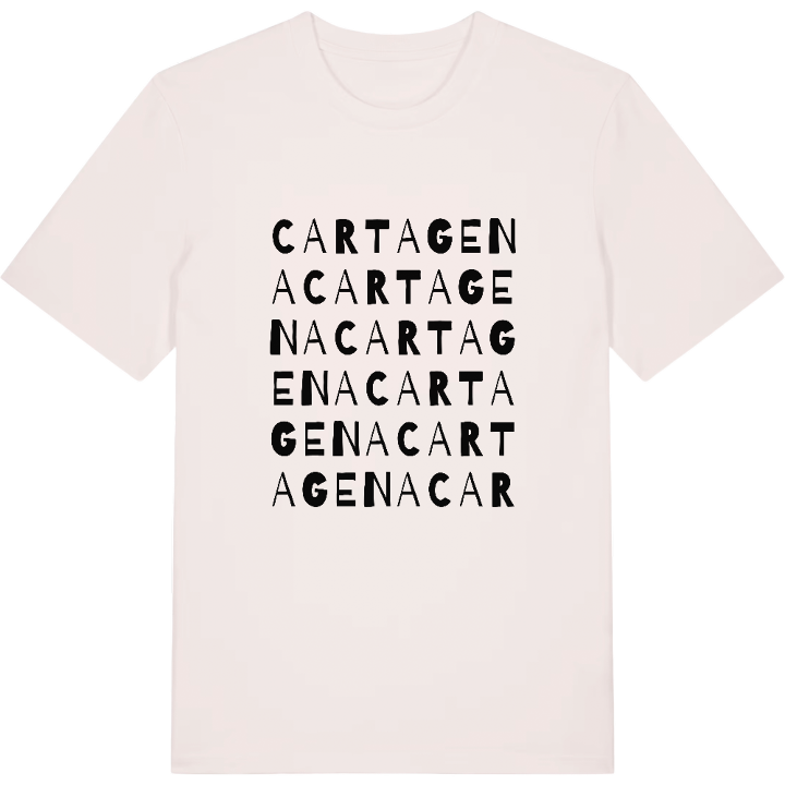 Cartagena ordlek t-shirt – t-shirt från PinShirt