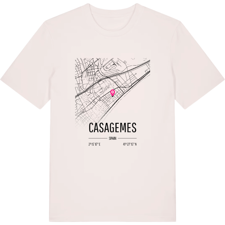Casagemes karta t-shirt – t-shirt från PinShirt