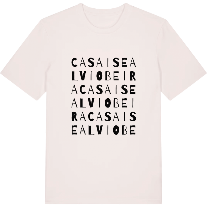 Casais e Alviobeira ordlek t-shirt – t-shirt från PinShirt