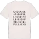 Casapulla ordlek t-shirt
