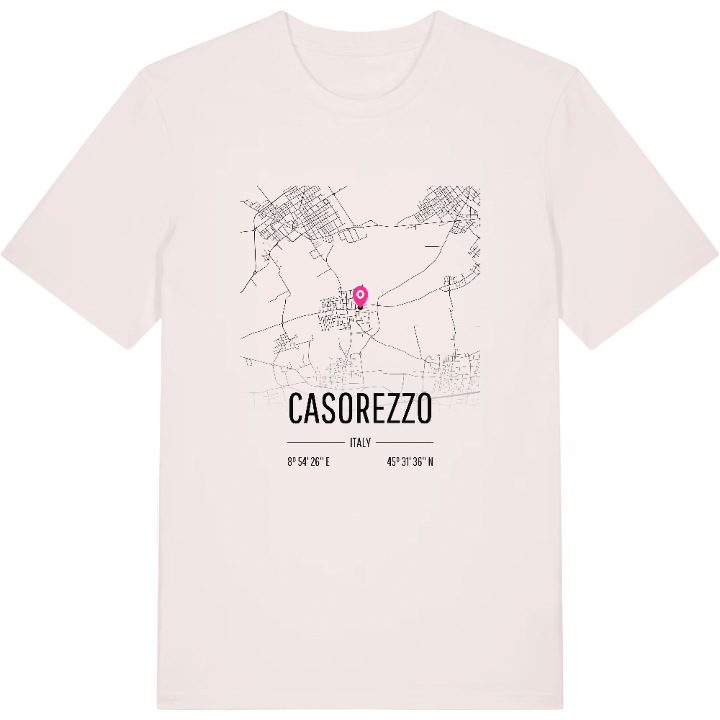 Casorezzo karta t-shirt – t-shirt från PinShirt