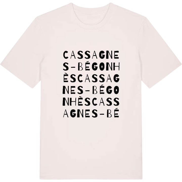 Cassagnes-Bégonhès ordlek t-shirt – t-shirt från PinShirt