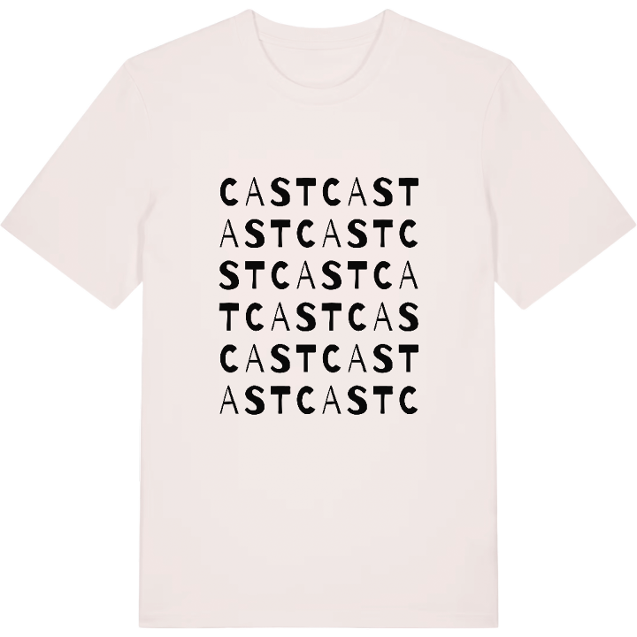 Cast ordlek t-shirt – t-shirt från PinShirt