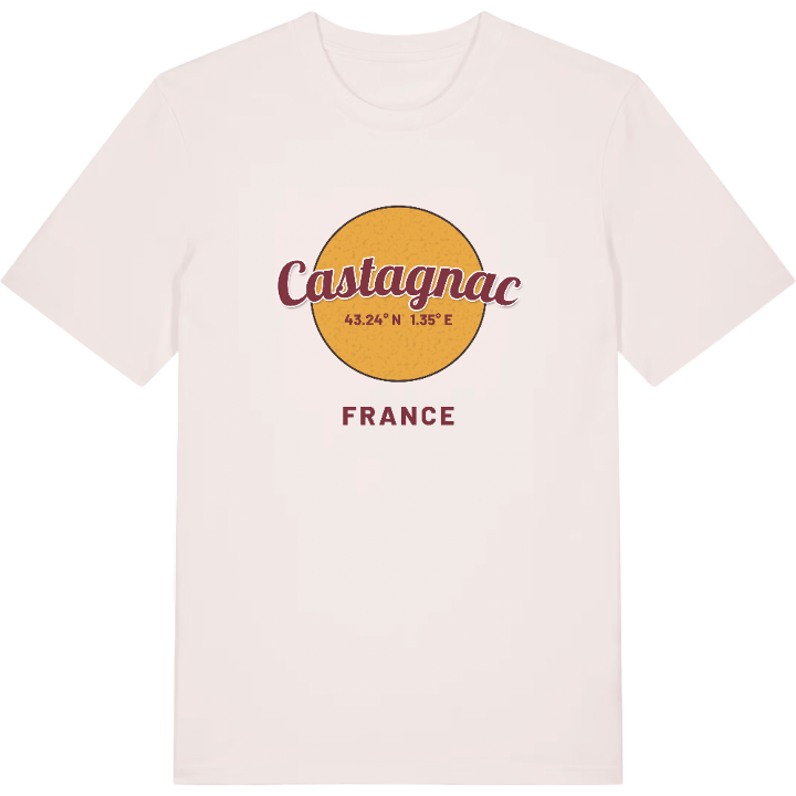 Castagnac cirkel t-shirt – t-shirt från PinShirt