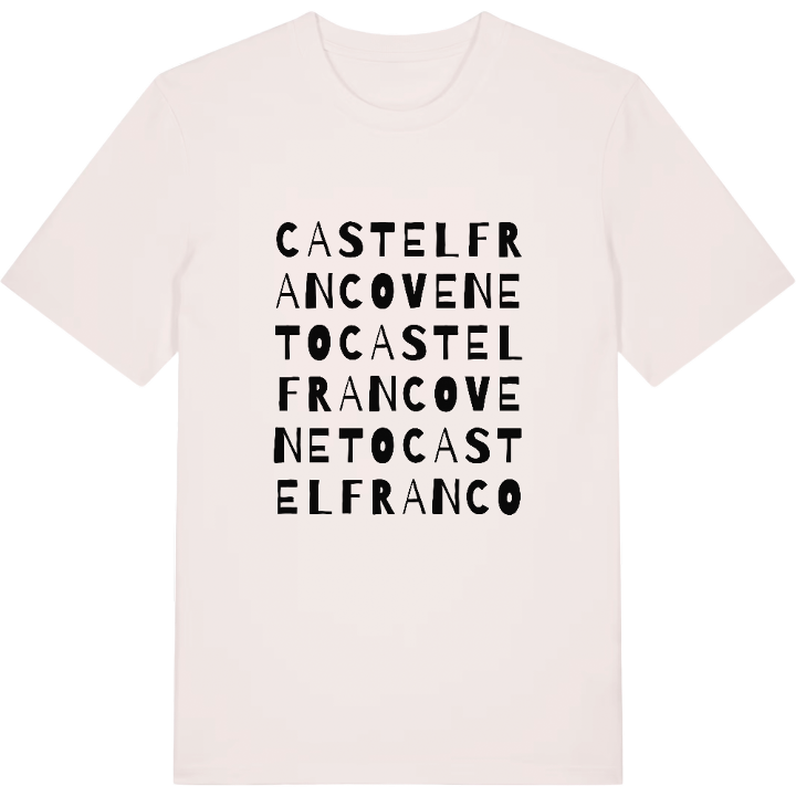 Castelfranco Veneto ordlek t-shirt – t-shirt från PinShirt