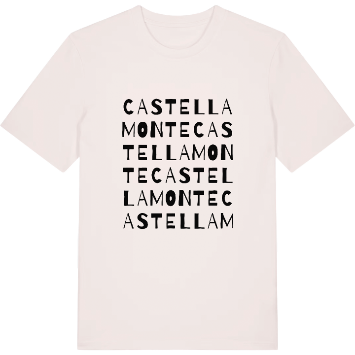 Castellamonte ordlek t-shirt – t-shirt från PinShirt