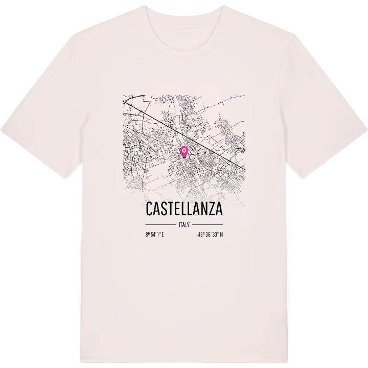 Castellanza karta t-shirt – t-shirt från PinShirt