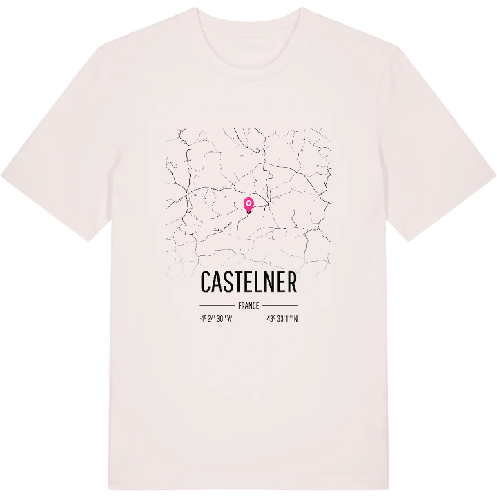 Castelner karta t-shirt – t-shirt från PinShirt