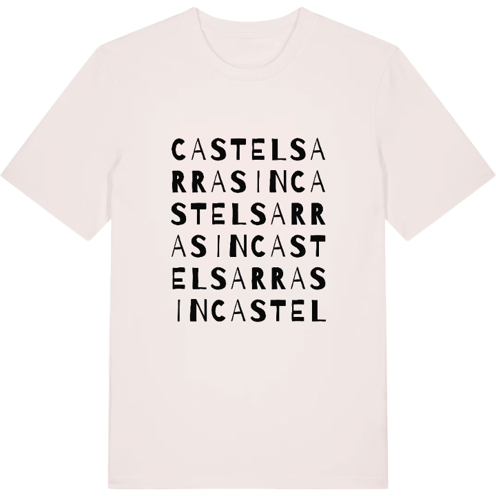 Castelsarrasin ordlek t-shirt – t-shirt från PinShirt