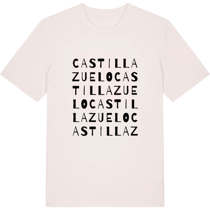 Castillazuelo ordlek t-shirt – t-shirt från PinShirt