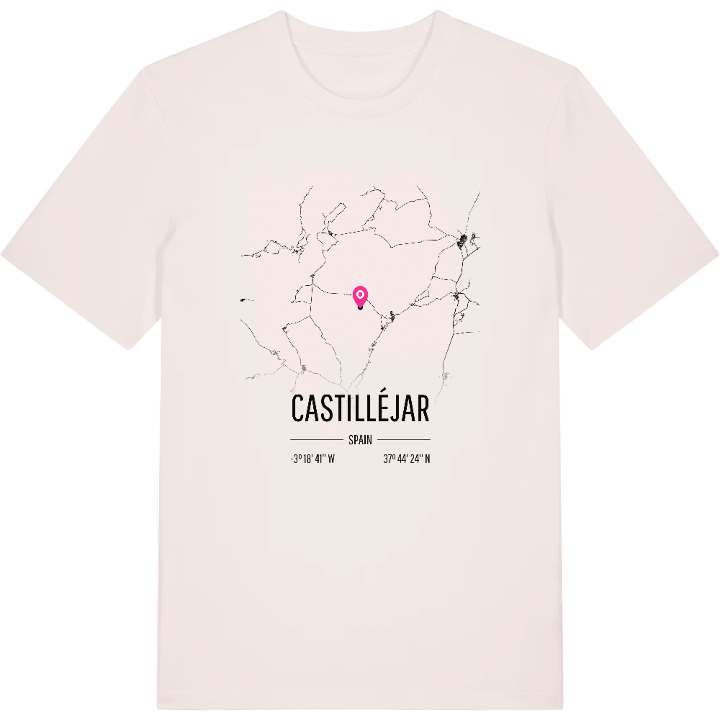 Castilléjar karta t-shirt – t-shirt från PinShirt