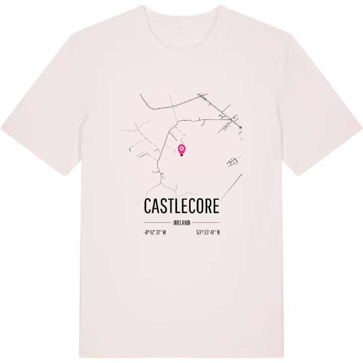 Castlecore karta t-shirt – t-shirt från PinShirt