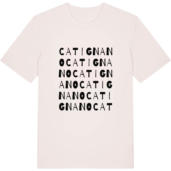Catignano ordlek t-shirt – t-shirt från PinShirt