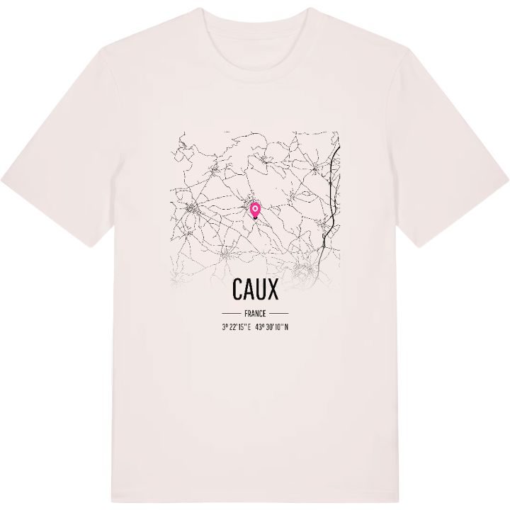 Caux karta t-shirt – t-shirt från PinShirt