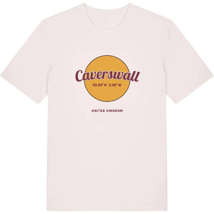 Caverswall cirkel t-shirt – t-shirt från PinShirt