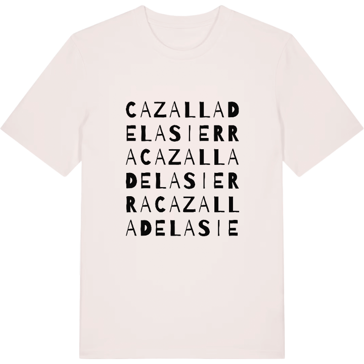 Cazalla de la Sierra ordlek t-shirt – t-shirt från PinShirt