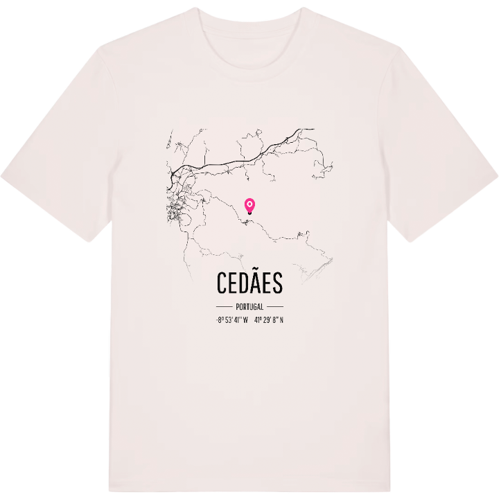 Cedães karta t-shirt – t-shirt från PinShirt