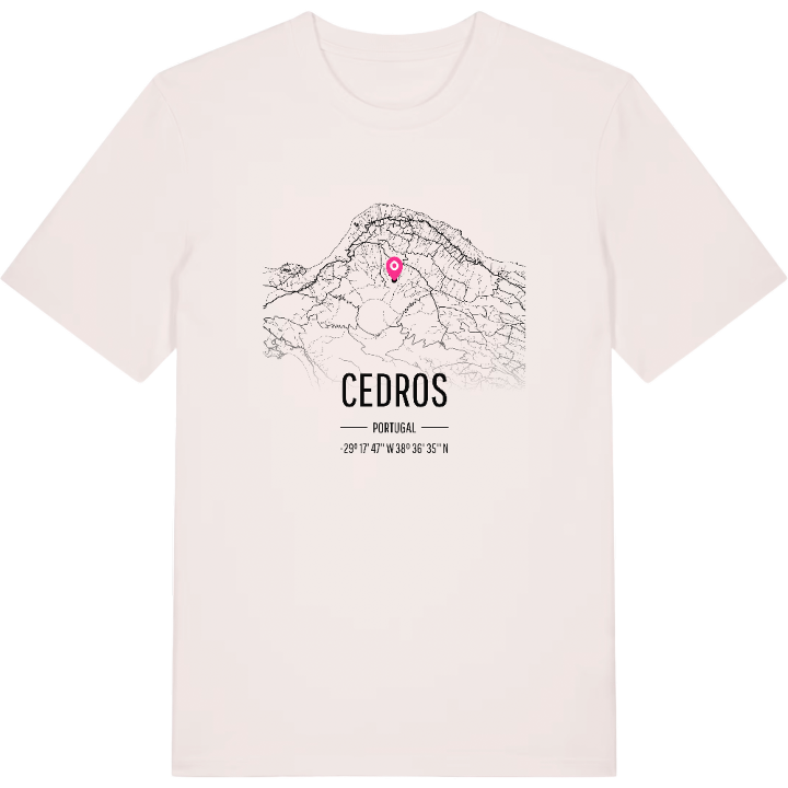 Cedros karta t-shirt – t-shirt från PinShirt