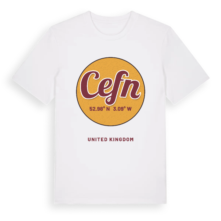 Cefn cirkel t-shirt – t-shirt från PinShirt