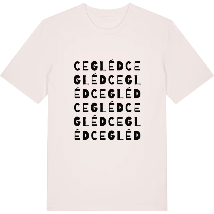 Cegléd ordlek t-shirt – t-shirt från PinShirt